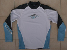 Tricou aqua, pt sporturi nautice CRANE STORMRIDER nr L, aproape nou foto