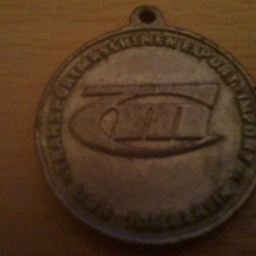 Medalie Germania, Berlin Transportmaschinen export import DDR, diametrul 3 cm