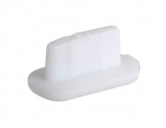 Dop Silicon Apple iPhone 5 5S Kit Praf White foto