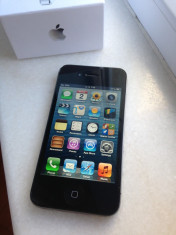 Apple iPhone 4 16GB Negru Stare foarte buna foto