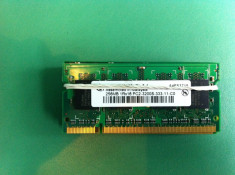 Memorie DDR1 SODIMM 256MB laptop foto