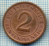 947 MONEDA - GERMANIA - 2 RENTENPFENNIG -anul 1924 A -starea care se vede