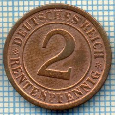 947 MONEDA - GERMANIA - 2 RENTENPFENNIG -anul 1924 A -starea care se vede