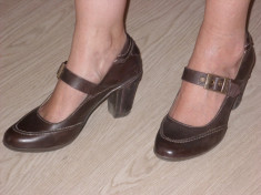 Pantofi de dama marca Cubanas, marimea 36, piele naturala 100% foto