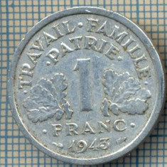 983 MONEDA - FRANTA - 1 FRANC -anul 1943 (GUVERNUL DE LA VICHY) -starea care se vede