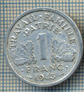 983 MONEDA - FRANTA - 1 FRANC -anul 1943 (GUVERNUL DE LA VICHY) -starea care se vede foto
