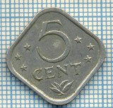 1022 MONEDA - ANTILELE OLANDEZE - 5 CENT -anul 1981 -starea care se vede, America Centrala si de Sud