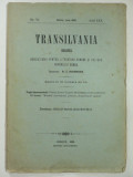 REVISTA TRANSILVANIA - SIBIU - NR VI ANUL 1899 - DIRECTOR DR. C.DIACONOVICH