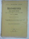 REVISTA TRANSILVANIA - SIBIU - NR IV - V ANUL 1896 - DIRECTOR DR.C. DIACONOVICH