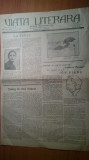Ziarul viata literara 24 decembrie -21 ianuarie 1928-art. de george calinescu