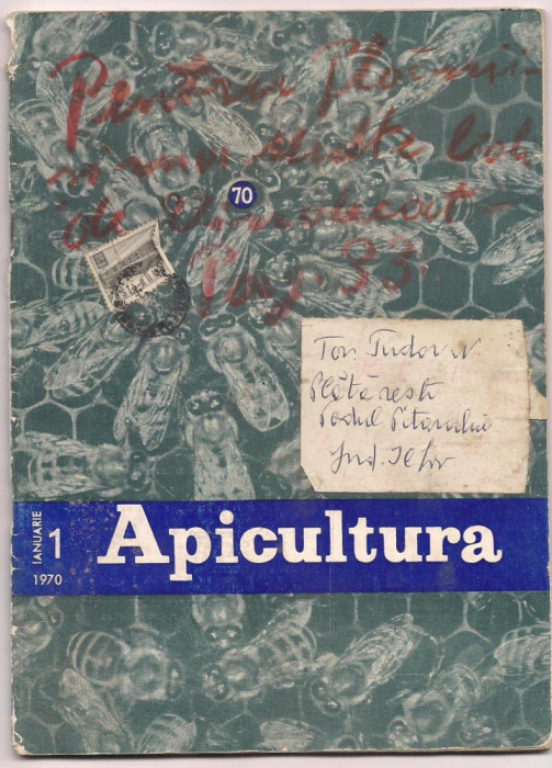 5A(000) revista-APICULTURA IN ROMANIA-ianuarie1970