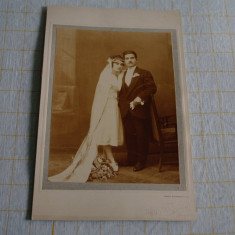 Fotografie de nunta format mare, pe carton - Foto Fotoglob