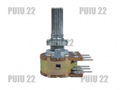 Potentiometru rotativ, simplu, potentiometru mono, 100 K-61 006 foto