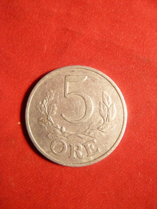 Moneda 5 Ore 1941 Danemarca ,aluminiu, cal.Buna