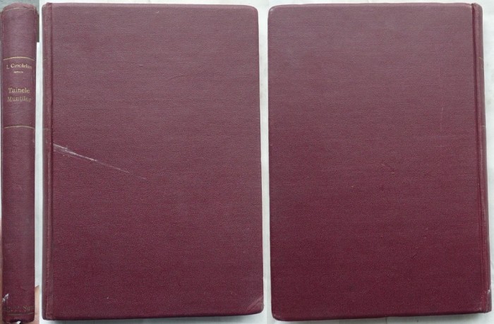 Ioan Ciocarlan , Tainele muntilor , 1940 , prima editie , vanatoare