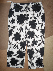 SPENCER JEREMY PETITES - PANTALONI 3/4 , NR. 34/36 , 95% BUMBAC CU 5 % SPANDEX , MADE IN GERMANY foto