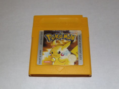 Joc Nintendo Gameboy Classic - Pokemon Yellow foto