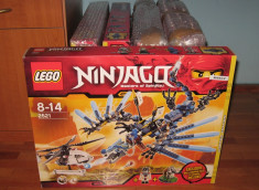 Lego Ninjago 2521 Lightning Dragon Battle foto