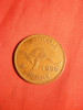 Moneda 1 Pence 1956 Elisabeth II -Australia , bronz , cal.FF Buna, Europa