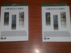 Cablu de date USB pentru Sony Ericsson foto