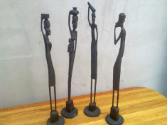 Statuete africane din lemn 41cmH foto