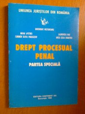 DREPT PROCESUAL PENAL - PARTEA SPECIALA - GHEORGHE NISTOREANU, MIHAI APETREI, CARMEN SILVIA PARASCHIV, LAURENTIU NAE, ANCA LELIA DUMITRU (1995) foto