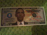 Federal Obama Note 2012 seria BHO05012011 UNC, necirculata, 5 roni