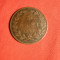 Moneda 5 Bani 1867 Carol I ,Heaton ,bronz , cal.Buna