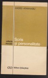 (E154) - ANDREI ATHANASIU - SCRIS SI PERSONALITATE