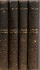 Dimitrie Alexandresco - Principiile Dreptului Civil Roman ( 4 volume - 1926 ) foto