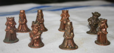 Colectie figurine din metal (miniaturi) - 8 buc foto