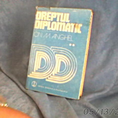 DREPTUL DIPLOMATIC DE ION M.ANGHEL