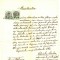Transilvania,document fiscal limba romana,10+3 Krajczar,1869 Lapusu Unguresc-Magyarlapos-Targu Lapus