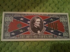 The United States of America, One Million Dollars, UNC, necirculata, 5 roni