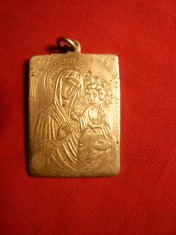 Medalion - Iconita bronz -Inst. Bibl.al BOR foto