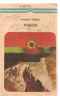 (C3866) POEZII DE PANAIT CERNA, EDITURA MINERVA, BUCURESTI, 1976, ANTOLOGIE, POSTFATA SI BIBLIOGRAFIE DE ION DODU BALAN foto