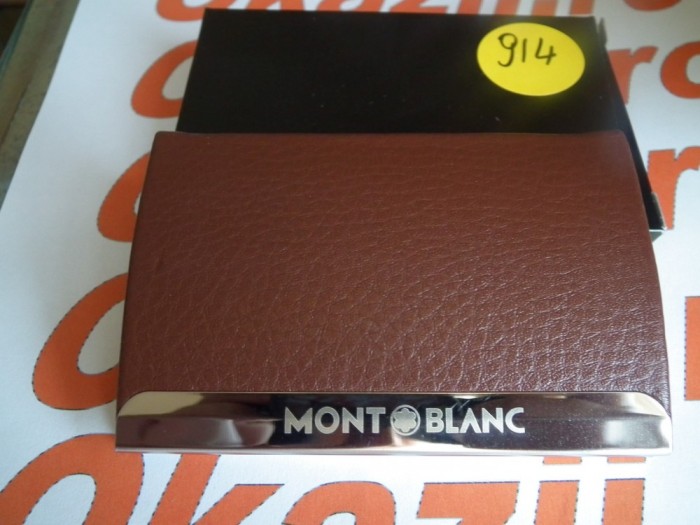 Cutie carduri de vizita Business Card Case MontBlanc cod 914 Cutie carduri de vizita Business Card Case MontBlanc cod 914