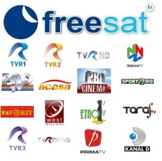 FREESAT-TELEVIZIUNE PRIN SATELIT FARA CONTRACT FARA FACTURA foto