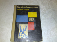 Catalogul marcilor postale Cehoslovacia 1962 foto