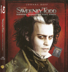 FILM BLU-RAY SWEENEY TODD ORIGINAL cu subtitrare in romana / STOC REAL / by DARK WADDER foto