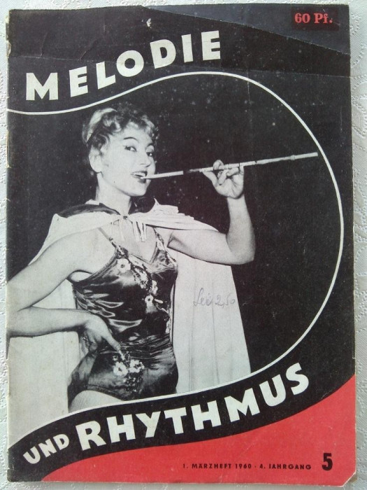 Revista MELODIE ( in limba germana) Martie 1960