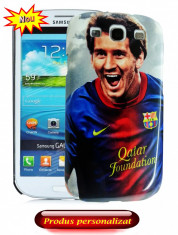 HUSA SAMSUNG GALAXY S3 I9300 LIONEL MESSI HARD CASE PERSONALIZATA *** LIVRARE GRATUITA *** foto