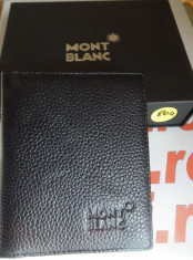 Portofel MontBlanc din piele model nou cod 804 foto