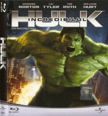 FILM BLU-RAY INCREDIBILUL HULK ORIGINAL cu subtitrare in romana / STOC REAL / by DARK WADDER foto