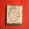 Timbru 5 Ore albastru1887 Norvegia , stamp.