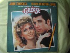 JOHN TRAVOLTA and OLIVIA NEWTON-JOHN - Grease - 2 LP Viniluri Originale foto