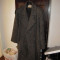 Palton de dama gri, marimea 46, din lina 100%, stare buna