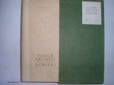 TUDOR ARGHEZI -SCRIERI -VOLUMELE 1-9,RF5/4 foto