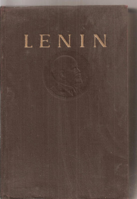 (C3830) LENIN OPERE, VOL. 35, EDITURA DE STAT PENTRU LITERATURA POLITICA, BUCURESTI, 1958, FEBRUARIE 1912 - DECEMBRIE 1922 foto