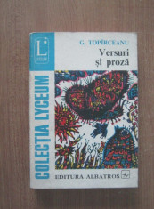 G. Toparceanu - Versuri si proza foto